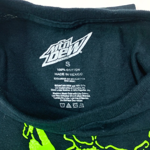 Men's S Mountain Dew Graphic T-Shirt - Picture 7 of 7